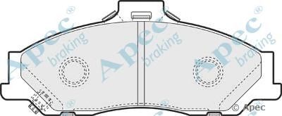 APEC BRAKING pad1149 -  Комплект тормозных колодок, дисковый тормоз